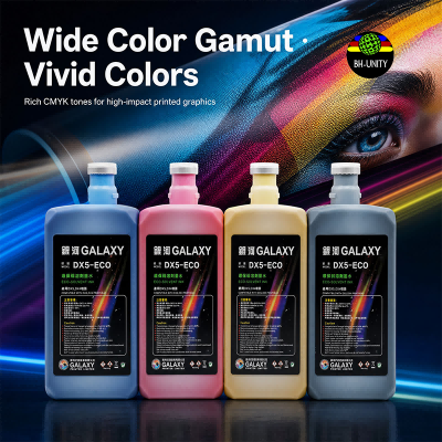 GALAXY DX5-ECO Solvent Ink - Wide Color Gamut Vivid Bright Saturated Professional Output