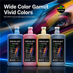 GALAXY DX5-ECO Solvent Ink - Low Odor Eco Friendly Benzene-Free Workshop Safe