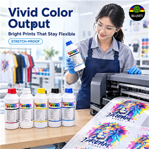 XBH DTF Ink | 250ml, 500ml, 1000ml Bottles, Wholesale Pricing for Print Shops & Distributors