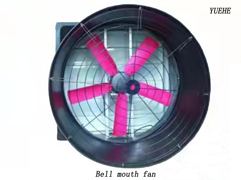 Full plastic fan for ventilation