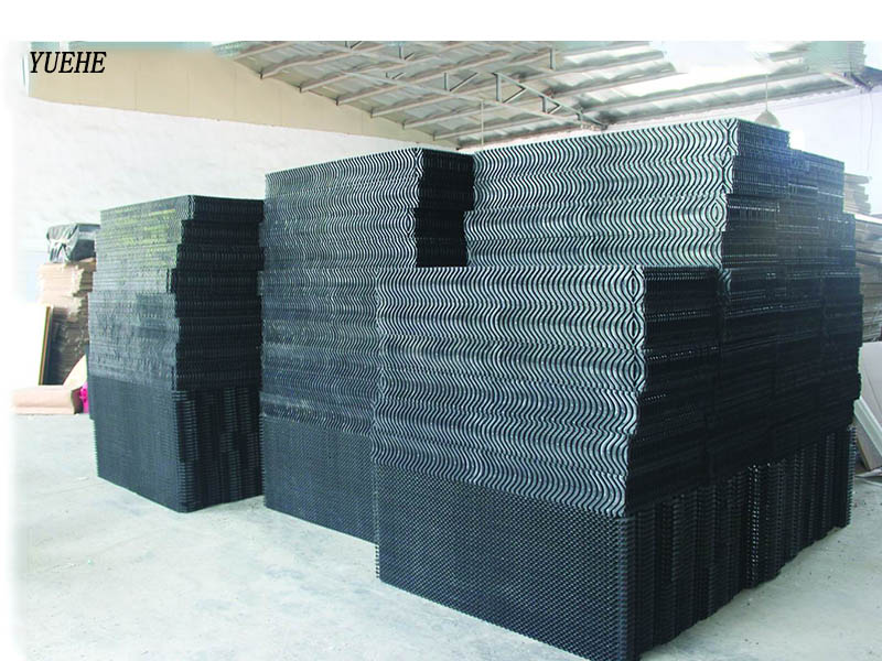 Plastic wet curtain for husbandry and livestock breeding room