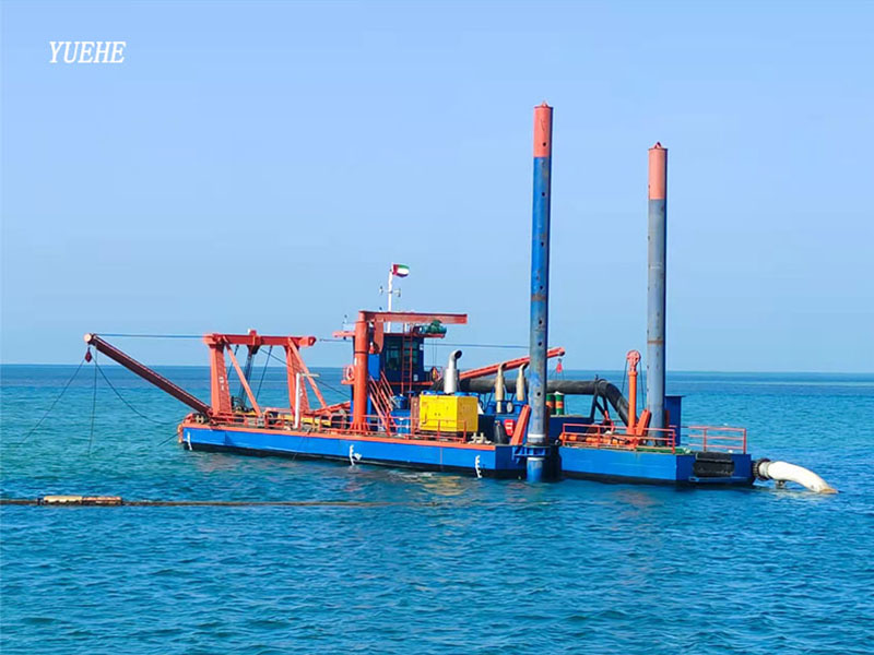 24 inch cutter suction dredger finishes commissioning in Middle East
