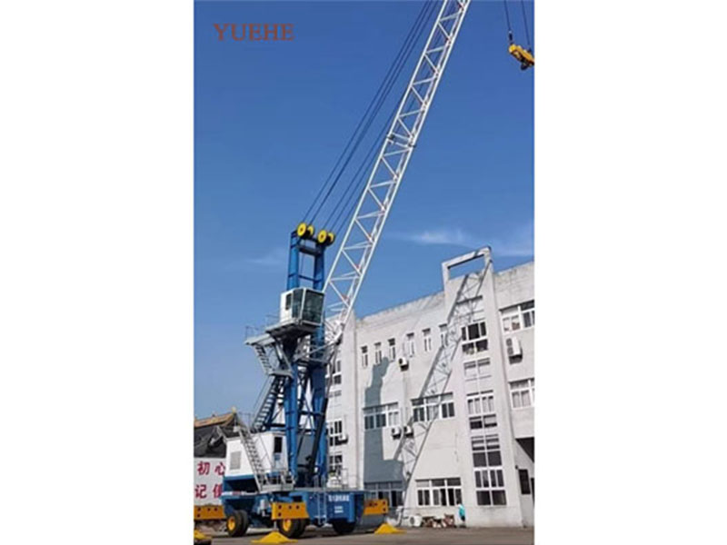 Mobile harbour crane for harbour lifting work