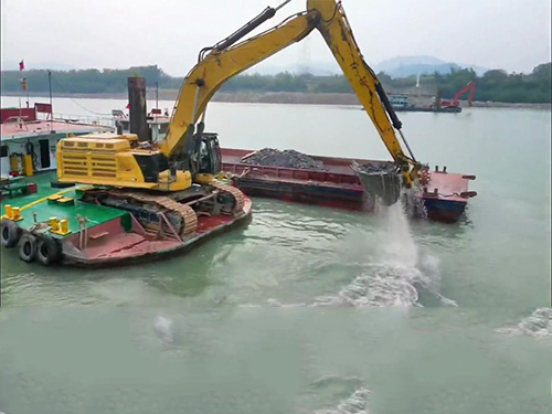 excavator platform