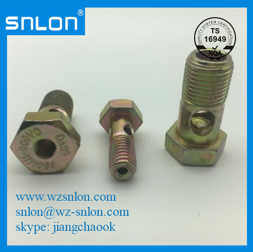 Hex Bolt With A Hole On Thread And On Head Manufacturers, Hex Bolt With A Hole On Thread And On Head Factory, Supply Hex Bolt With A Hole On Thread And On Head