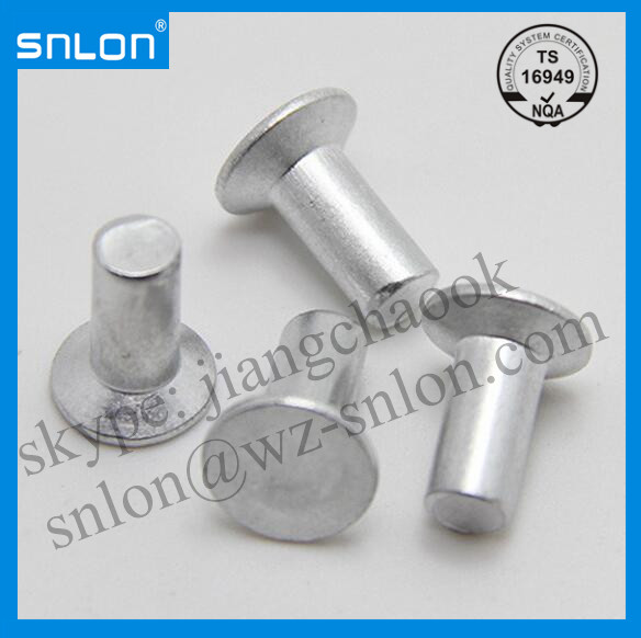 Countersunk Head Solid Rivet Manufacturers, Countersunk Head Solid Rivet Factory, Supply Countersunk Head Solid Rivet