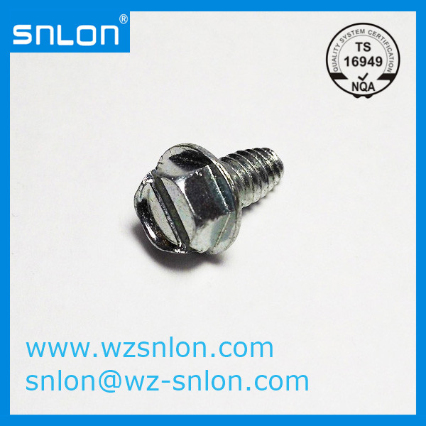 Slotted Hex Head Flange Bolt