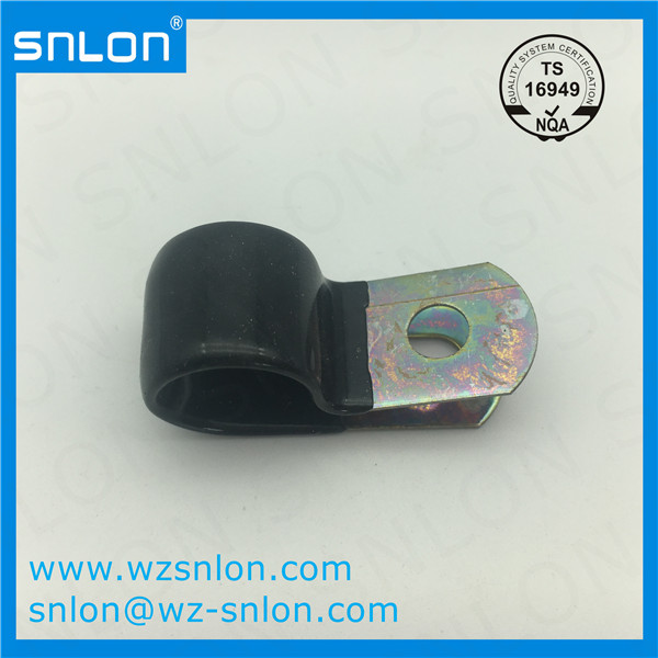 EPDM Rubber Lined R Shape Pipe Clip