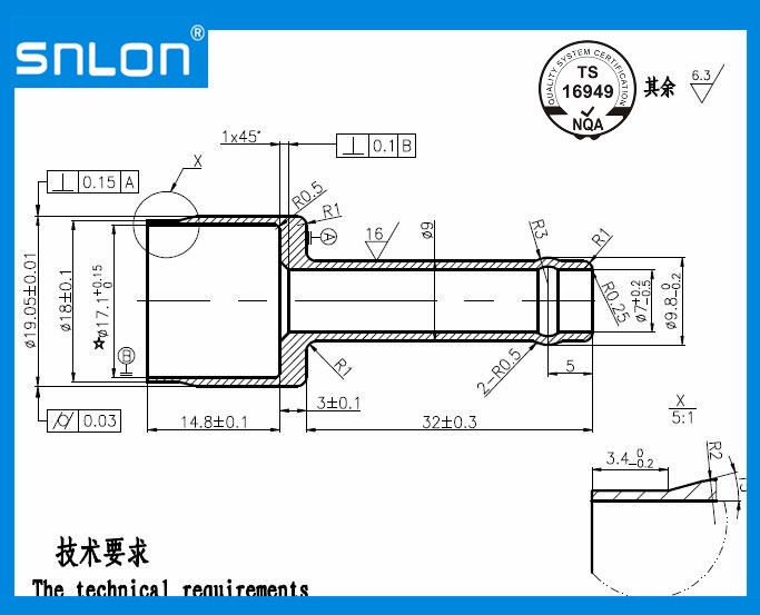 Inlet Connector For TOYOTA with LEVEL 3 PPAP