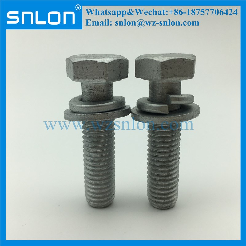 Made In Taiwan Hex Socket Low Thin Head Cap With Spring Washers Flat Washers Assembled Sems Screws