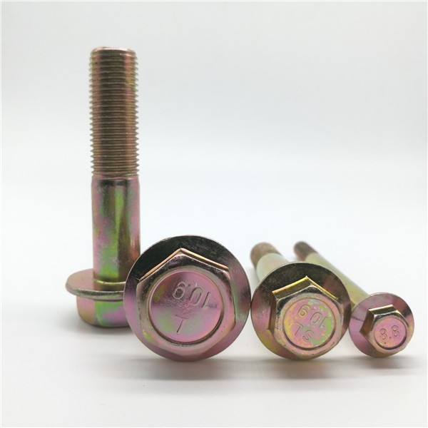 Flange Bolt Flange Screw Yellow Zinc 10.9 8.8 Manufacturers, Flange Bolt Flange Screw Yellow Zinc 10.9 8.8 Factory, Supply Flange Bolt Flange Screw Yellow Zinc 10.9 8.8