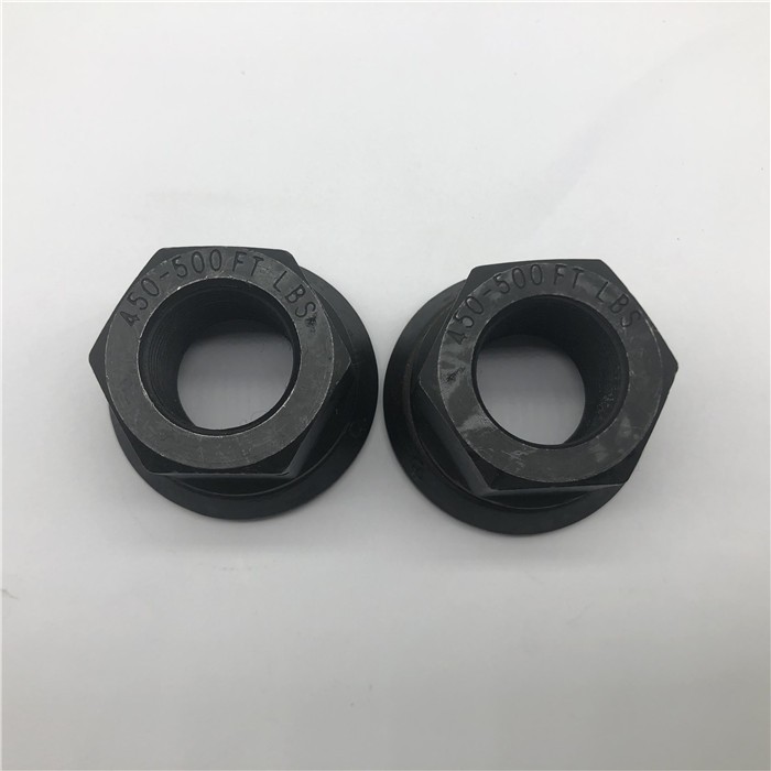 Wheel Nut Wheel Hub Nut M22x1.25 Flange Nut Assemble Washer marked 450-500 FT LBS for Trucks Manufacturers, Wheel Nut Wheel Hub Nut M22x1.25 Flange Nut Assemble Washer marked 450-500 FT LBS for Trucks Factory, Supply Wheel Nut Wheel Hub Nut M22x1.25 Flange Nut Assemble Washer marked 450-500 FT LBS for Trucks