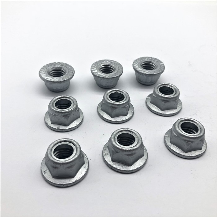 Nut Hex Serrated Flange Nylon Insert M10X1.5 Cl8.8 Dacromet Gr4 Nylon lock nut Manufacturers, Nut Hex Serrated Flange Nylon Insert M10X1.5 Cl8.8 Dacromet Gr4 Nylon lock nut Factory, Supply Nut Hex Serrated Flange Nylon Insert M10X1.5 Cl8.8 Dacromet Gr4 Nylon lock nut