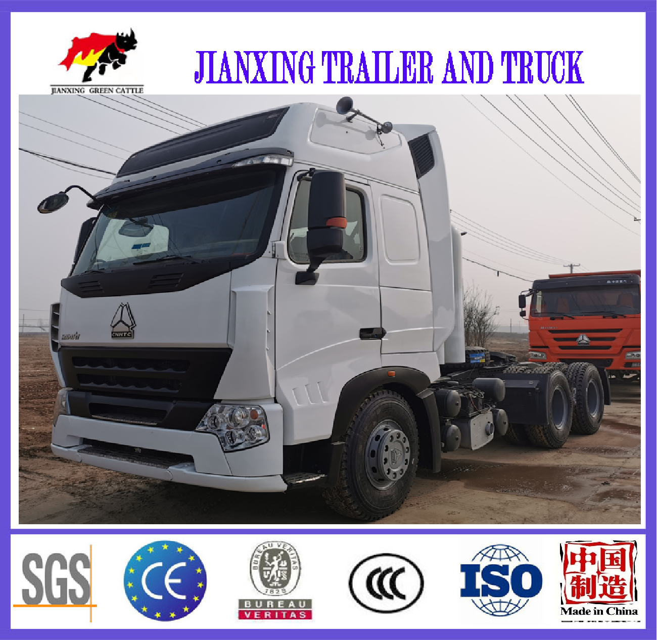 Supply Used Commercial 6×4 Tractor Truck Wholesale Factory Jian Xing