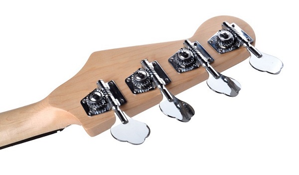 4 cordes guitare basse 20 frettes basswood corps basse électrique guitare  instrument de musique à cordes avec clés à câble accessoires