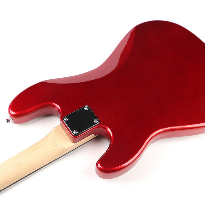 guitare basse électrique poignée 4 cordes 20 grade 4 cordes basse électrique  guitare poignée en bois rose touche lumière guitare poignée