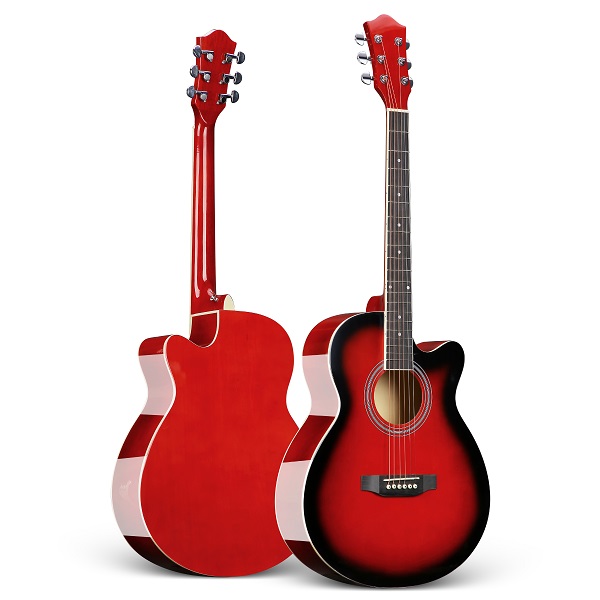 Supply Beginner 40 inch cutaway acoustic guitar for wholesale（J01C