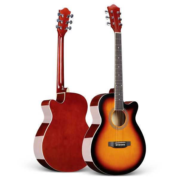 Supply Beginner 40 inch cutaway acoustic guitar for wholesale（J01C