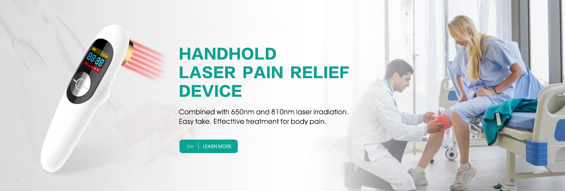 Handheld Laser Pain Relief Device