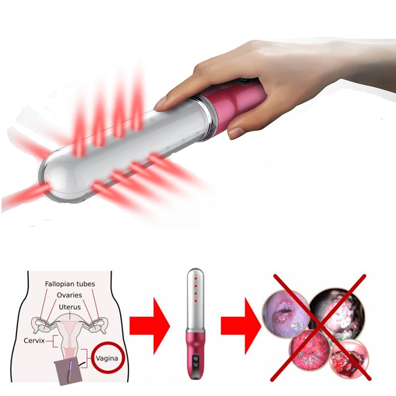 Female Health Care Vaginal Electrode red laser device