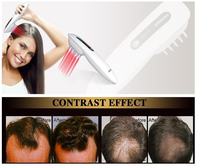 Phototherapy Laser Hair Growth Brush