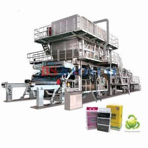 Capacità 40-80 t/g TAD Tissue Machine