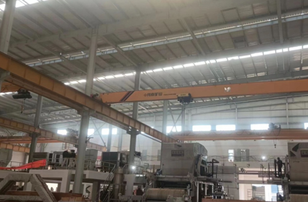 香港理文集团广西崇左基地将投产11台宝拓卫生纸机