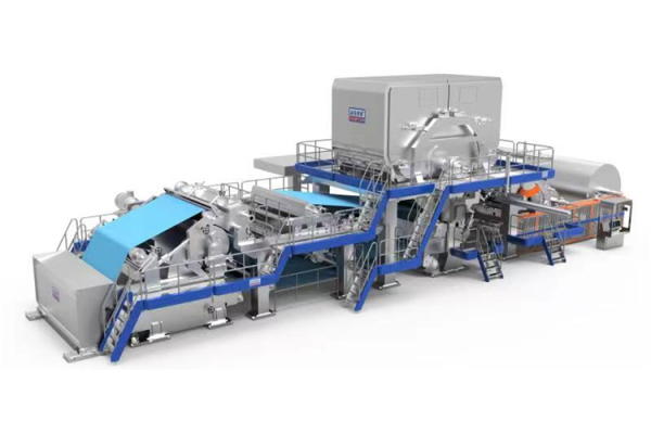 韶能集团蔡伦纸业宝拓TM9型新月形卫生纸机一次开车成功 韶能集团蔡伦纸业宝拓TM9型新月形卫生纸机一次开车成功