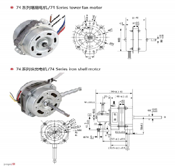 capacitive gear box motor