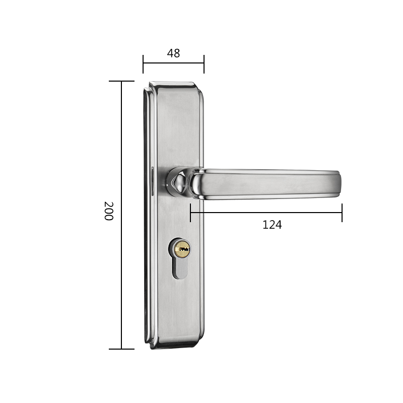 Door Handle for Bedroom with Lock