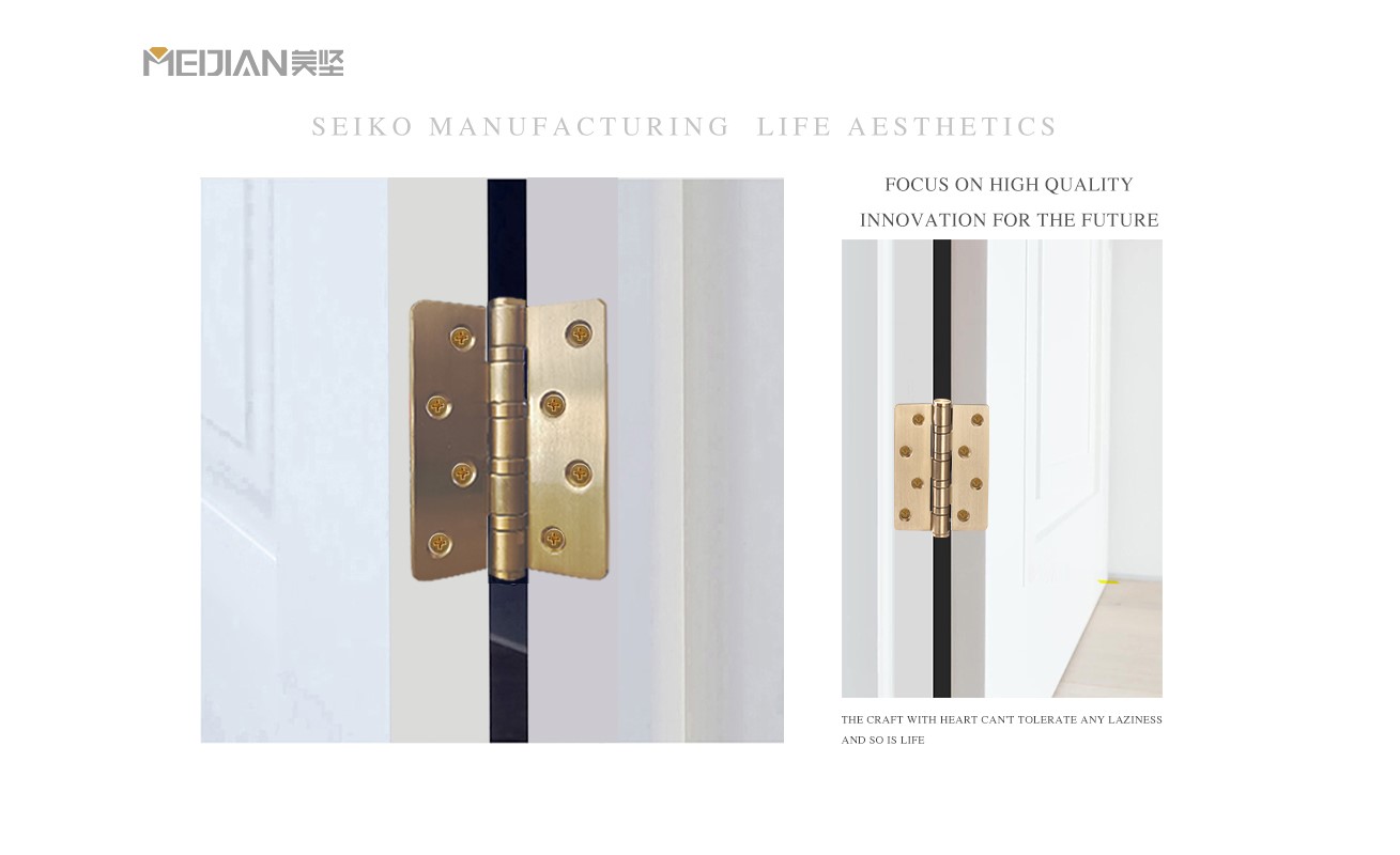 black door hinges