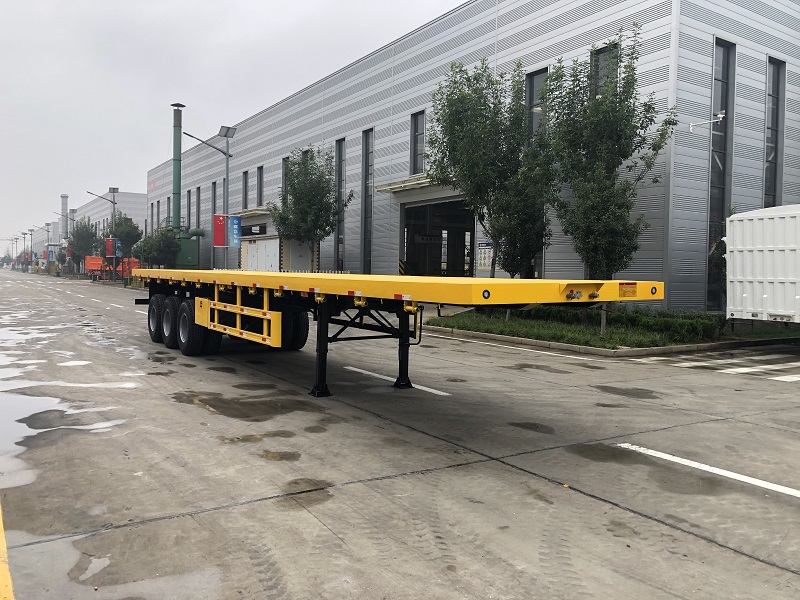 CKD THREE AXLES CONTAINER FLAT SEMI TRAILER