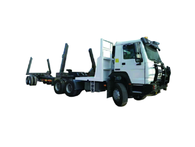 TWO AXLES LOGING TRANSPORTER