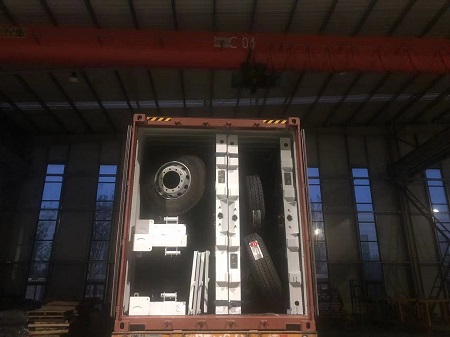 THREE AXLES