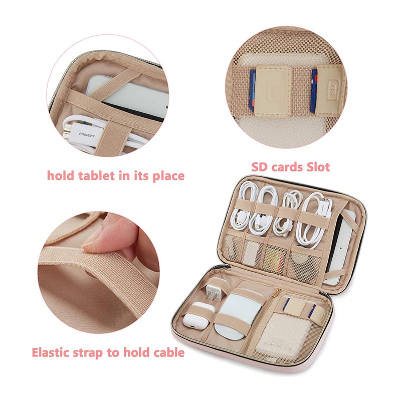 Electronic Organizer Travel Cable Bag Cable Organiser Cases
