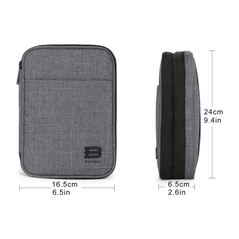 Travel Bag Cable Organizer For Electronics