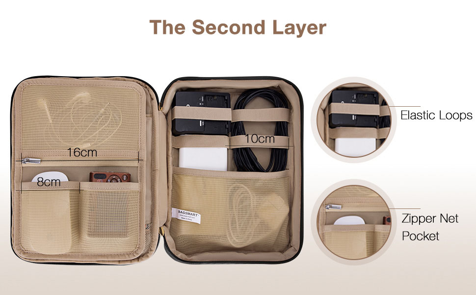 Electronics Accessories Carry Bag