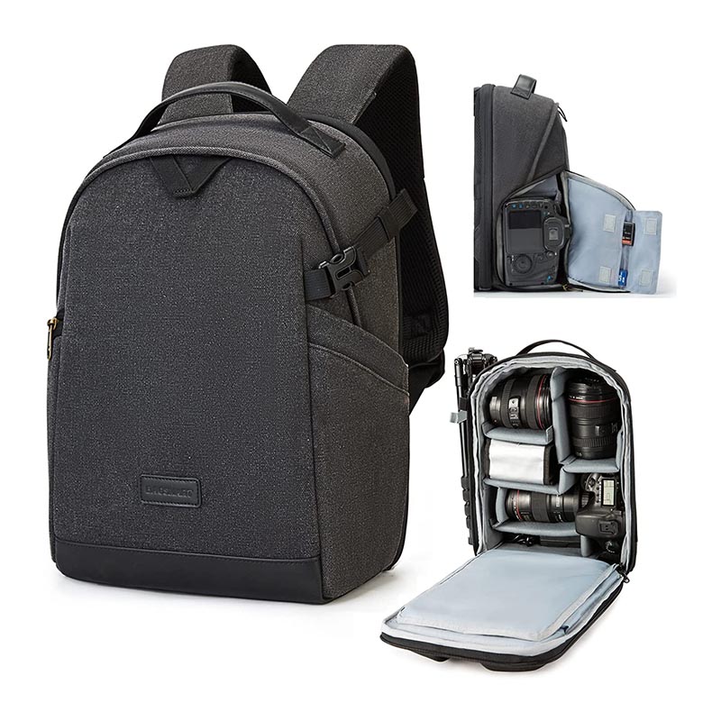 Laptop Bag Camera And Lens Backpack For Men