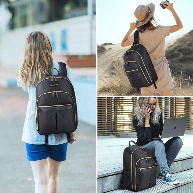 Large capacity Waterproof Travel Laptop Backpack for Women to Business