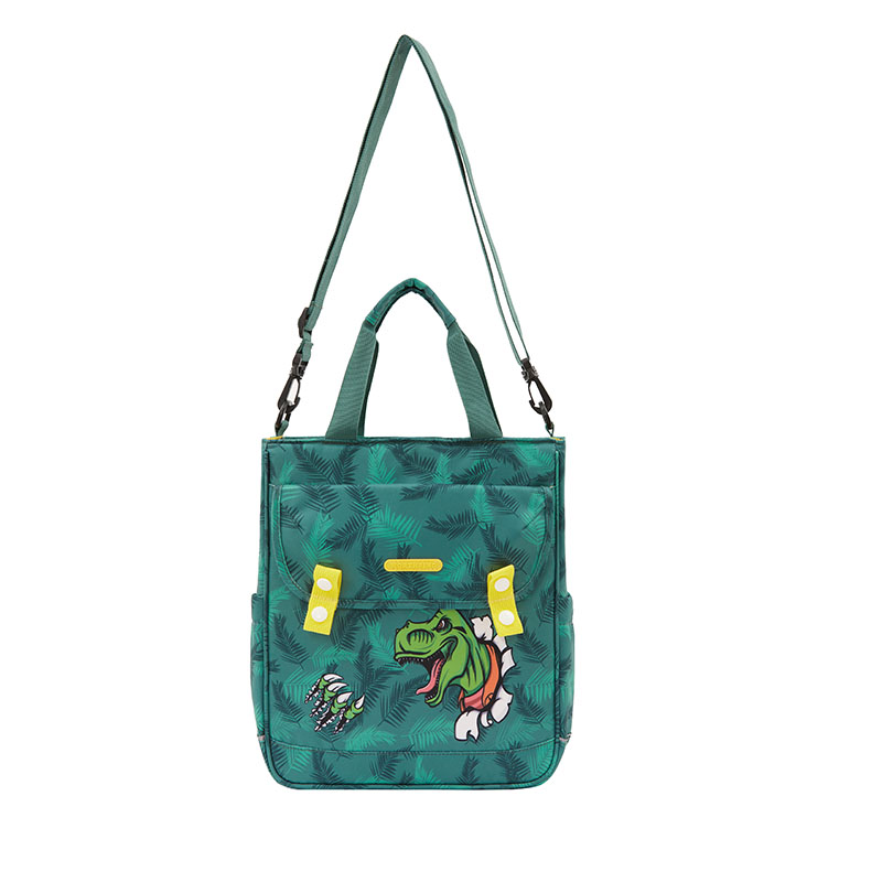 Přizpůsobená zelená dětská školní taška