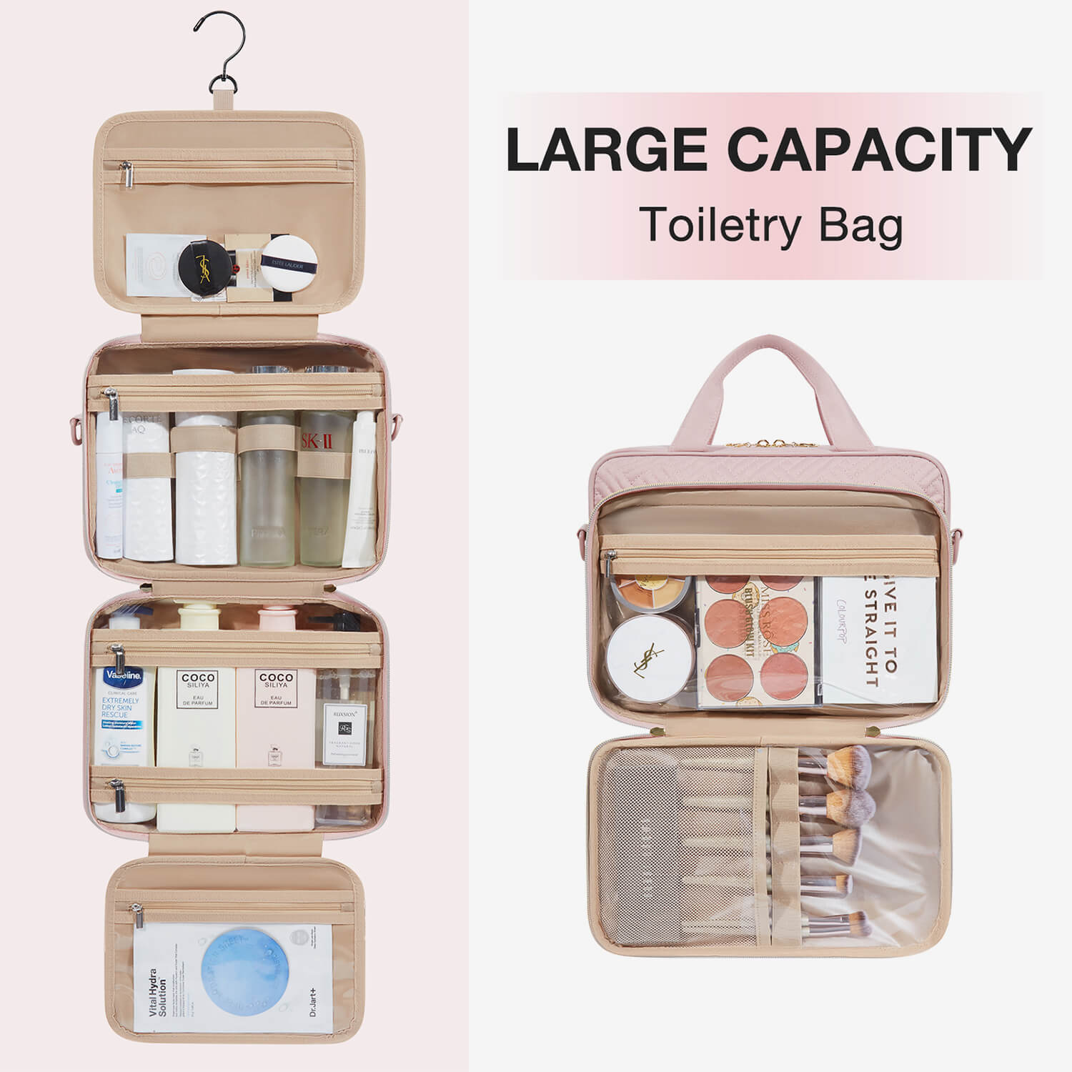 Women Toiletries Travel Case Toiletry Bag