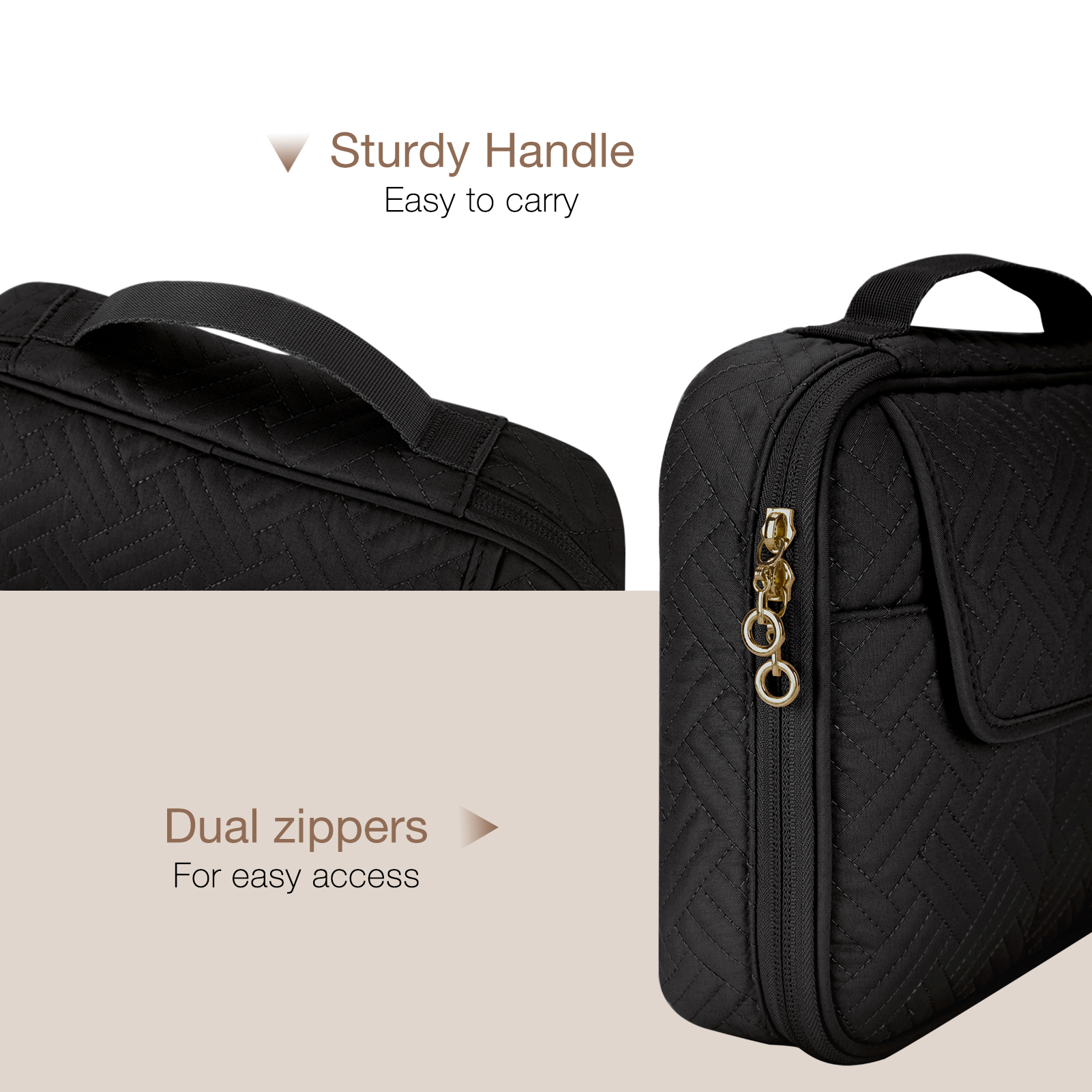 Double Layer Travel Electronic Organizer for All of your Accessories