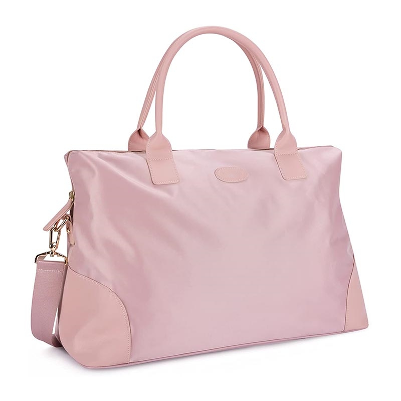Růžové roztomilé noční tašky pro ženy