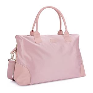 महिलाओं के लिए गुलाबी क्यूट ओवरनाइट डफ़ल बैग