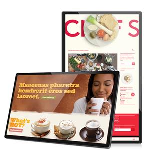 32-Zoll-Digital-Signage-Wandmontage
