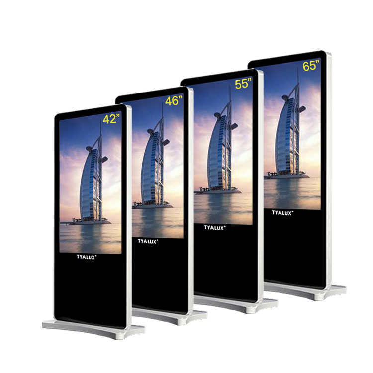 43 Inch Floor Standing Lcd Android Indoor Digital Signage