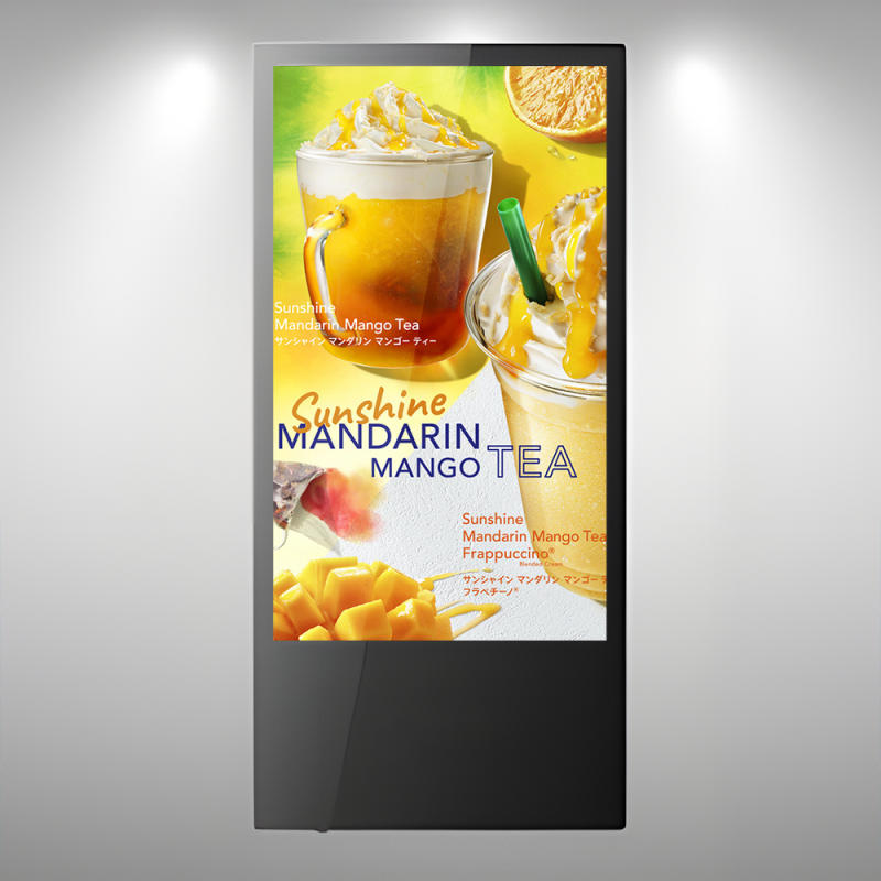 Elevator Digital Signage Wall Mounted Advertising LCD Player