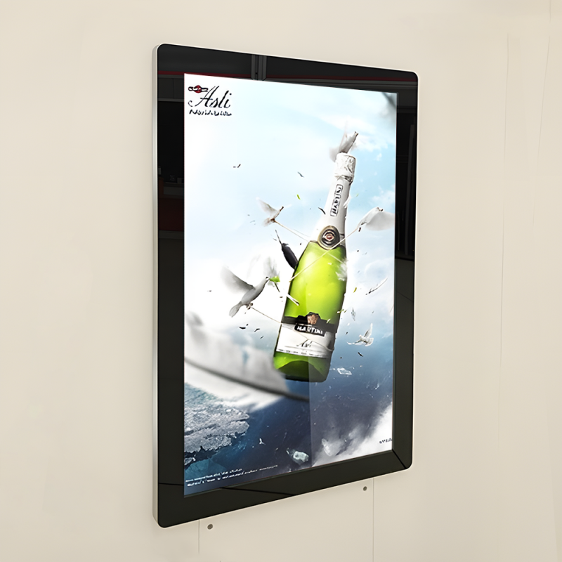 Китай Цифровой рекламный ЖК-плеер лифта установленный стеной, производитель
