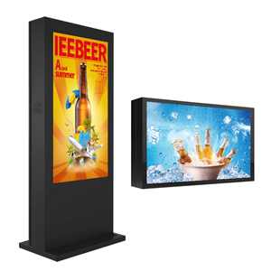 Pantalla de señalización de quiosco de pantalla táctil de publicidad exterior