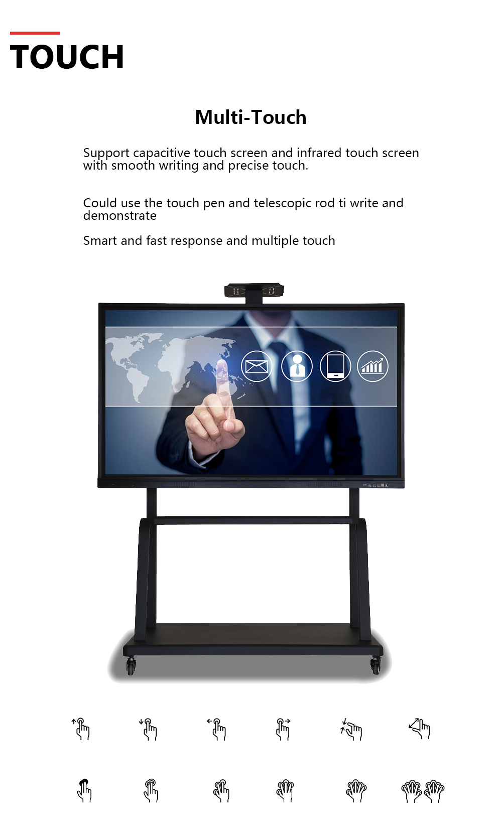 business digital screen
